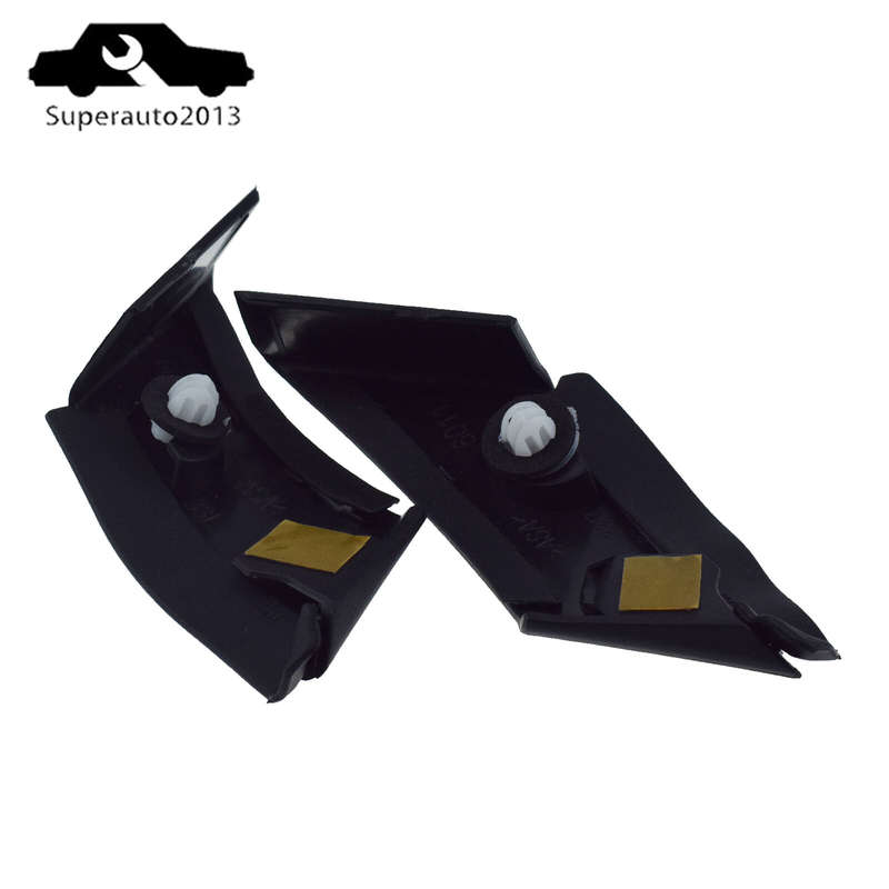 Pair A-pillar Trim Panel Cover Front Left & Right For 2019-2023 Toyota RAV4 New