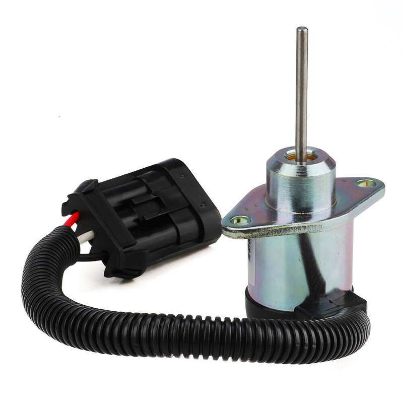 Fuel Shut off Solenoid For Bobcat 6691498 325 328 329 331 334 335 337 341 425