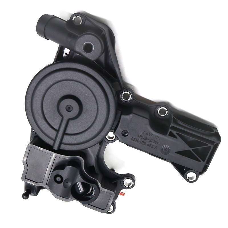 1X 06H103495A Upgraded PCV Valve Oil Separator For Audi A4 A5 Q5 VW Jetta