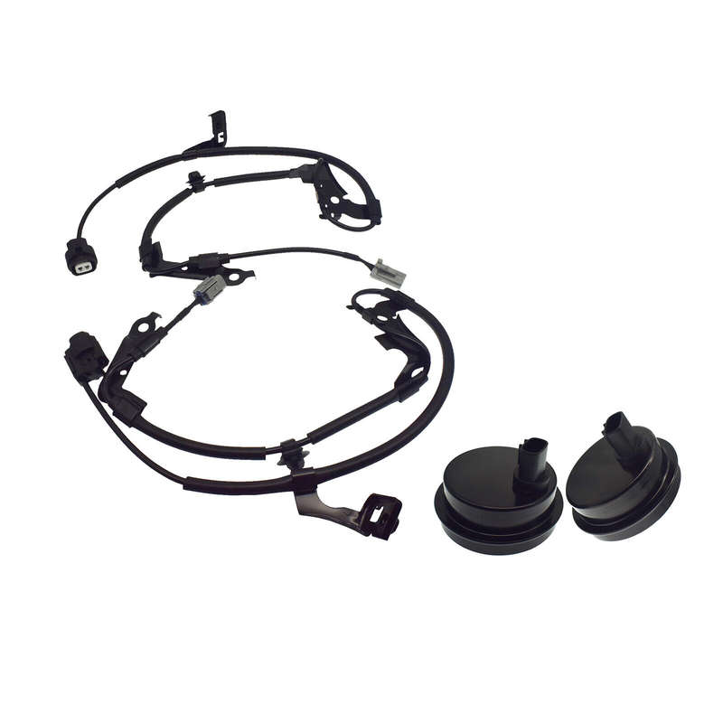 4PCS Front LH RH ABS Wheel Speed Sensor & Wiring Harness For GS350 IS250 IS350