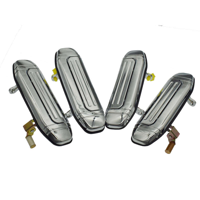 Front Rear LH RH Exterior Door Handle For Mitsubishi Montero 92-00 Pajero 92-98