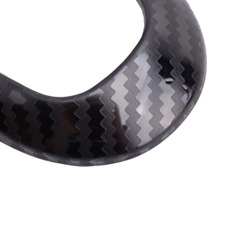 Carbon Fiber Style Gear Lever Shift Knob Cover Trim Fit For Chevrolet Malibu