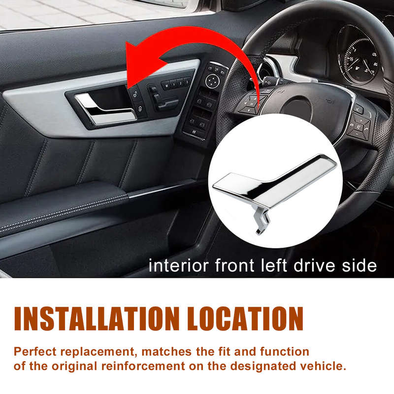 Left Side Inside Door Handle Repair Kit For Benz C250 C300 C350 2047201763