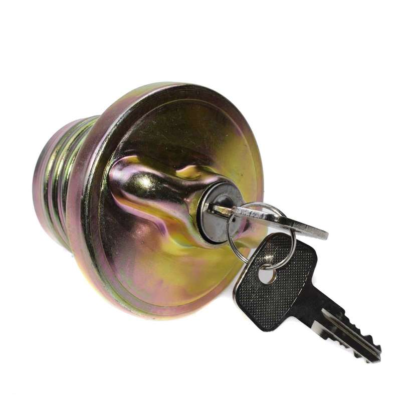 For VW BUG GHIA SUPER BEETLE Karmann Ghia Locking Gas Cap 321201551H,113