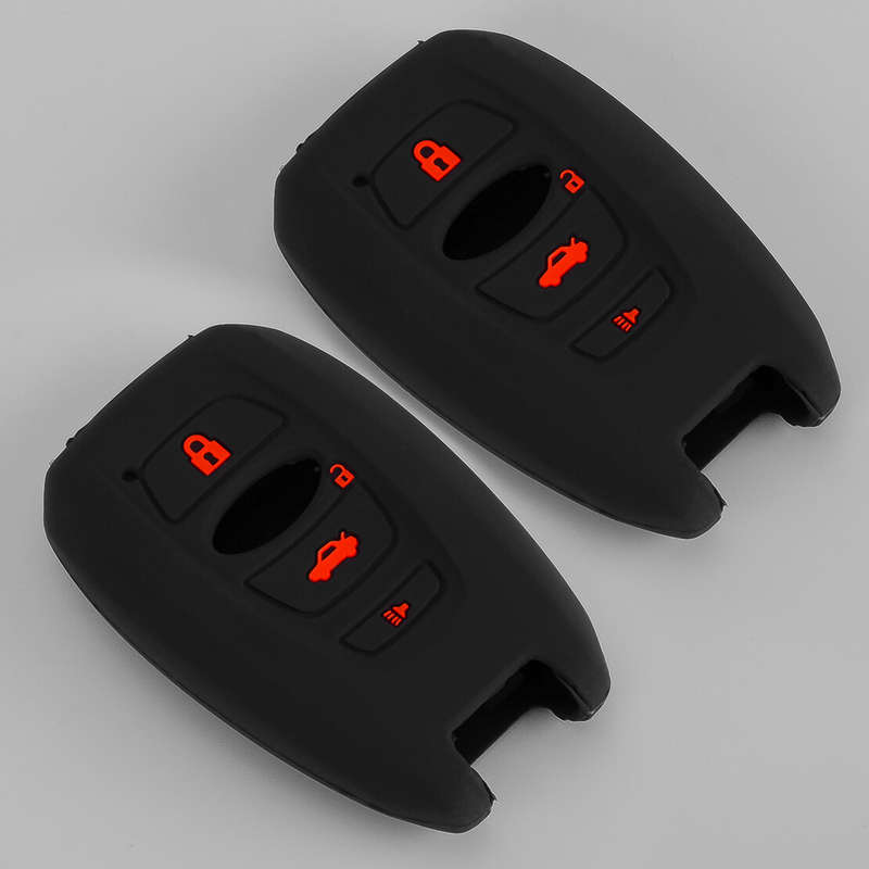 4 Button Remote Key Shell Case Fob fit for Subaru Outback Crosstrek Key Cover 2x