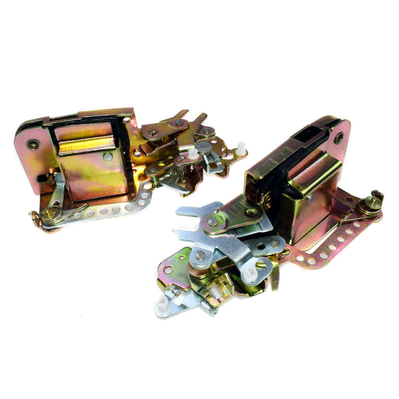2X For VW Transporter T4 1990-2003 Front Left & Right Door Lock Mechanism Block