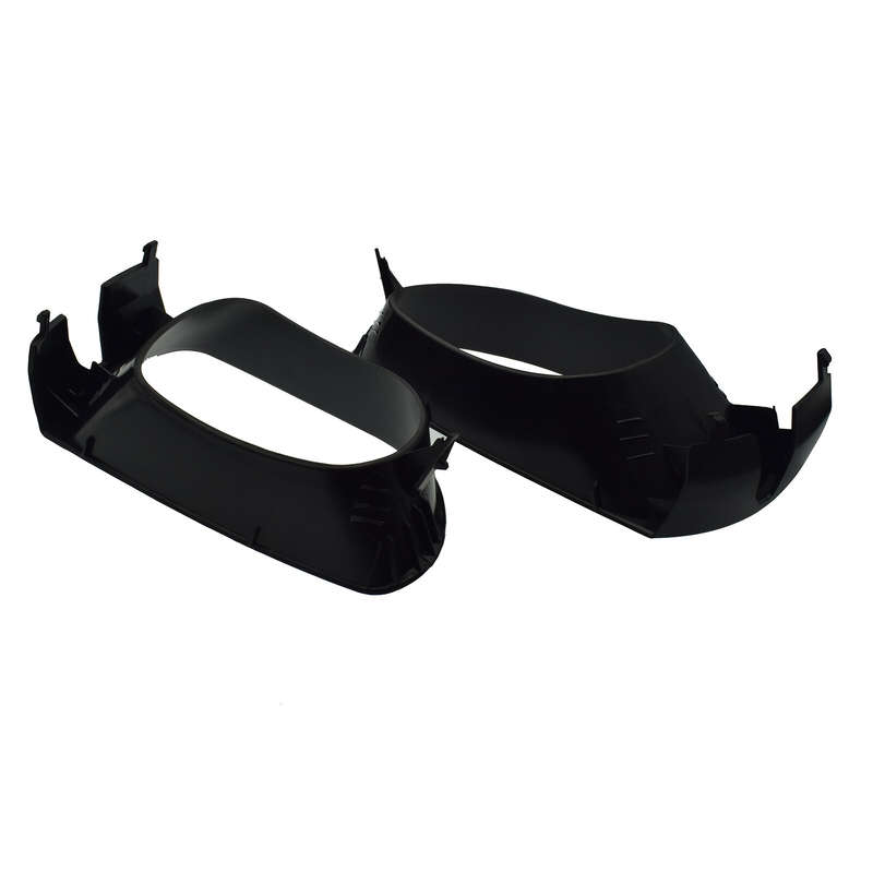 2PCS Front Left Right Bumper Fog Light Bezel Trims For 2005-2007 Toyota Avalon