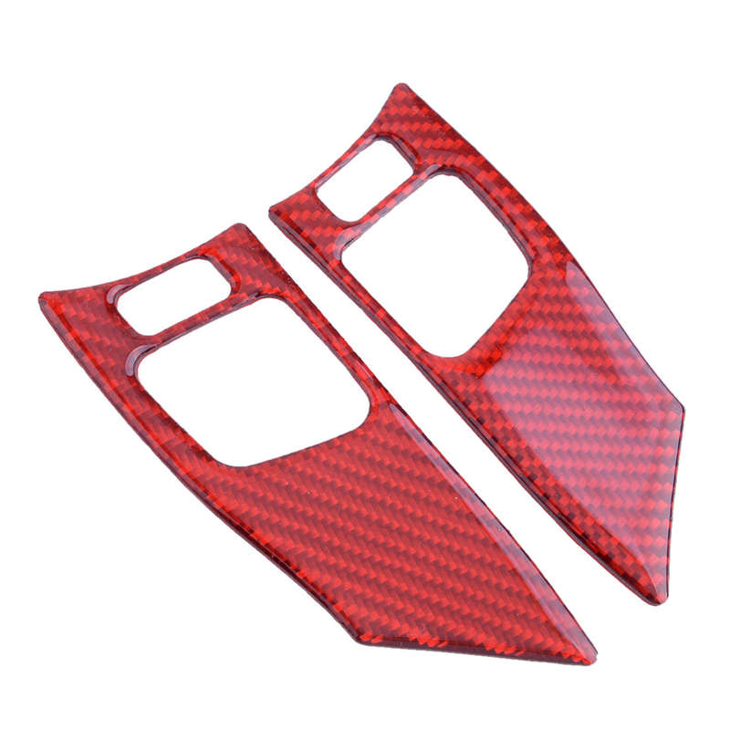 2pcs Steering Wheel Button Cover Trim Panel Fit For Lexus IS250 IS350 2006-2012