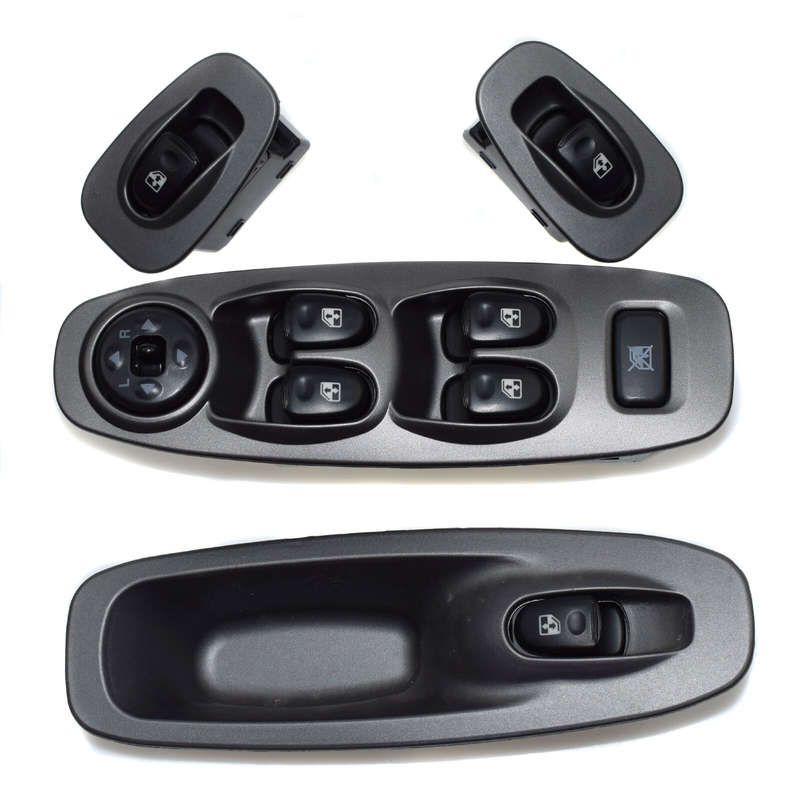 4PCS Power Window Switch Front Rear LH RH W/Rear Door For Hyundai Accent 2000-05