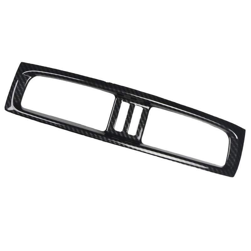 Carbon Fiber Style Front Middle Air Vent Outlet Cover Trim Fit For Lexus IS250
