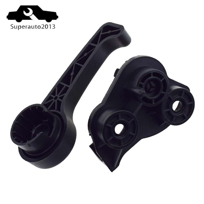 2X Hood Latch Release Handle W/ Base For 2011-16 Kia Optima 11-19 Hyundai Sonata