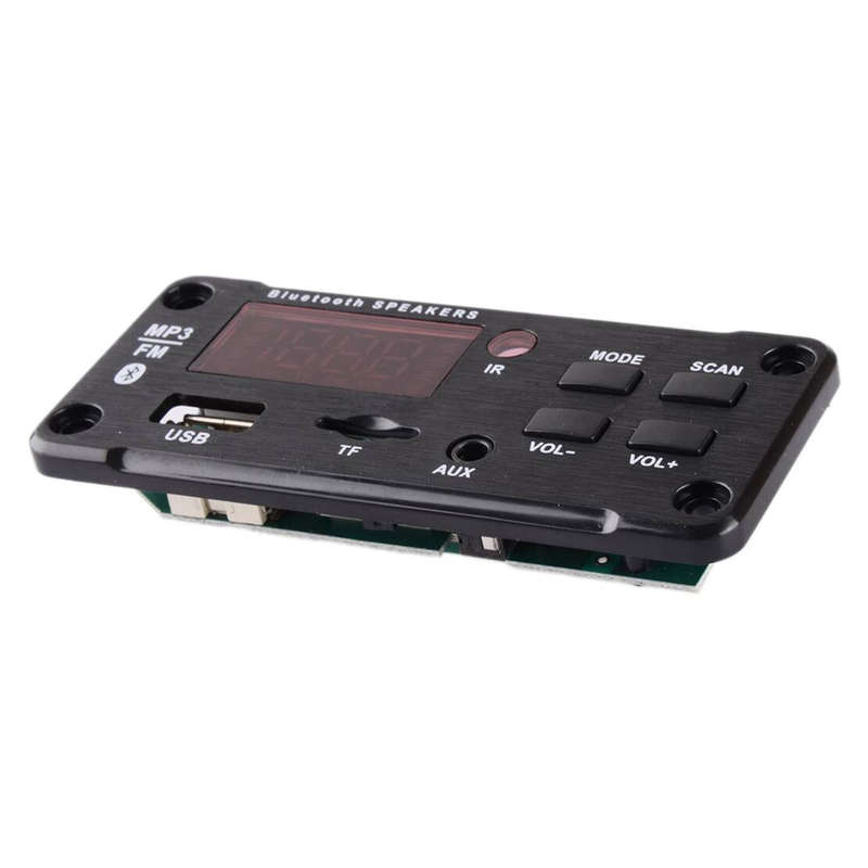 Car FM Radio Module Bluetooth Speaker MP3 Decoder Board USB TF FM Music Player
