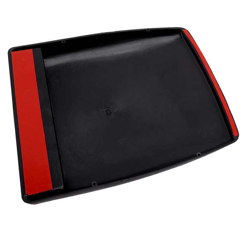 Intake Air Flow Vent Bonnet Hood Scoop Cover Trim Decorative Universal Black
