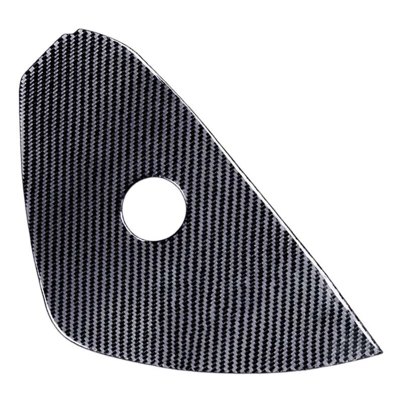 Carbon Fiber Dashboard Side Decor Cover Trim Fit For Ford Mustang 09-14
