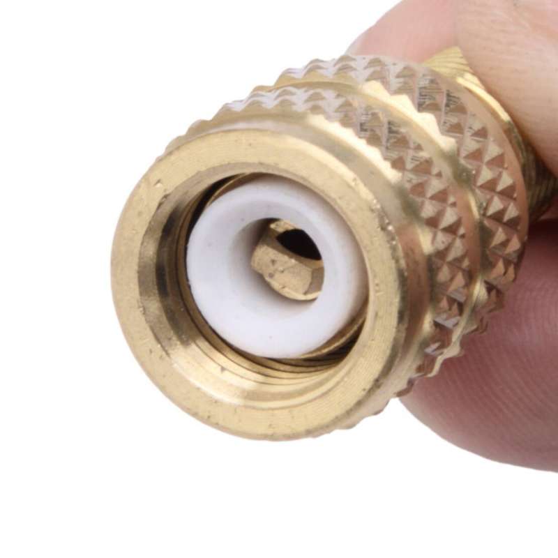 2pcs R32 to R410a Air Conditioning Adapter 1/4" Male SAE to 5/16" Female SAE