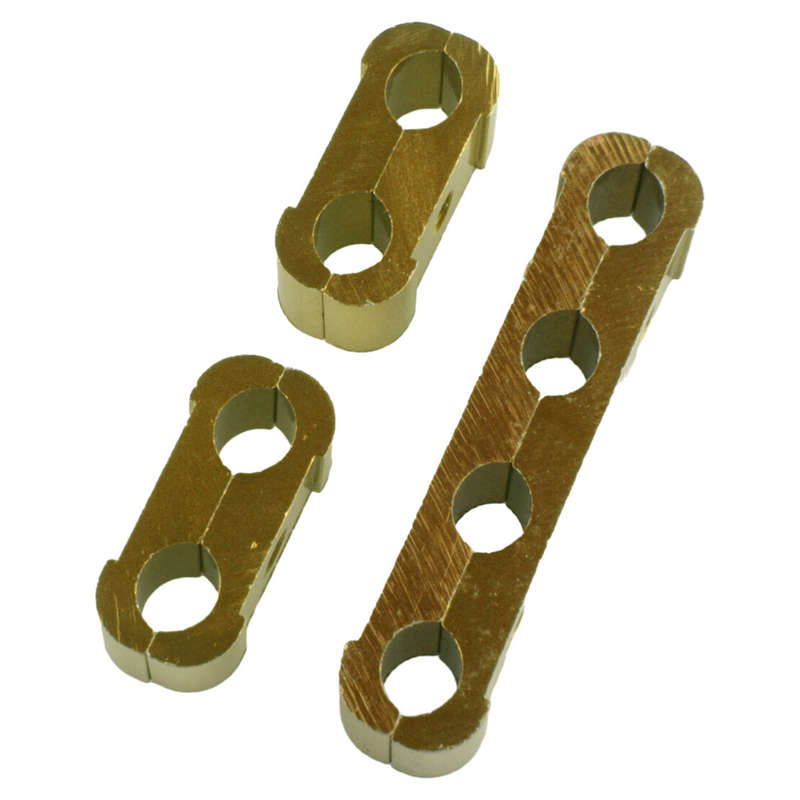 8mm 9mm 10mm Gold Spark Plug Wires Separators Dividers Looms New