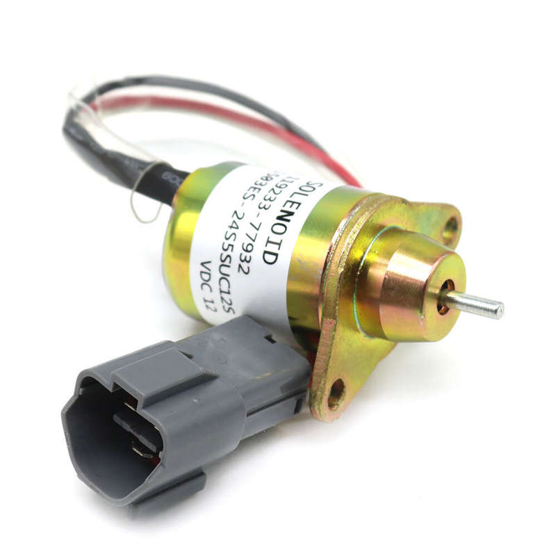 Fuel Shutoff Solenoid 119233-77932 For Yanmar Engine 3TNV88 3TNE84 4TNE88 4TNE84