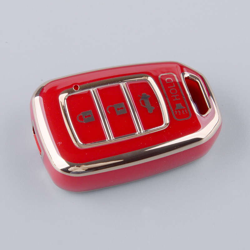 1pc TPU Remote Key Cover Fob Holder fit for Honda Civic Accord LX LXS Sport CR-V