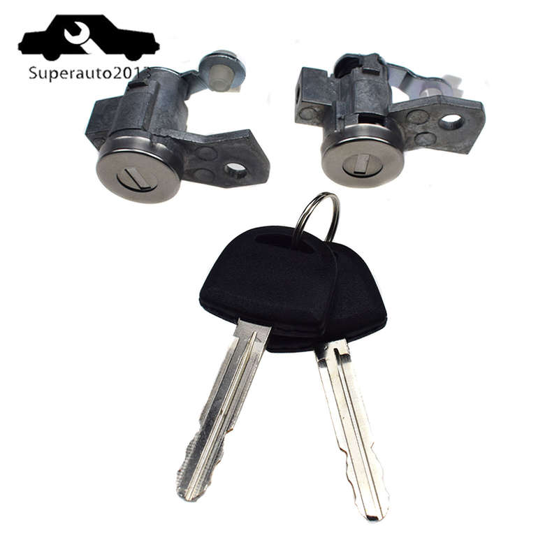 New Front Door Lock Cylinder W/ Keys For 2006-2012 Chevrolet Colorado GMC Hummer