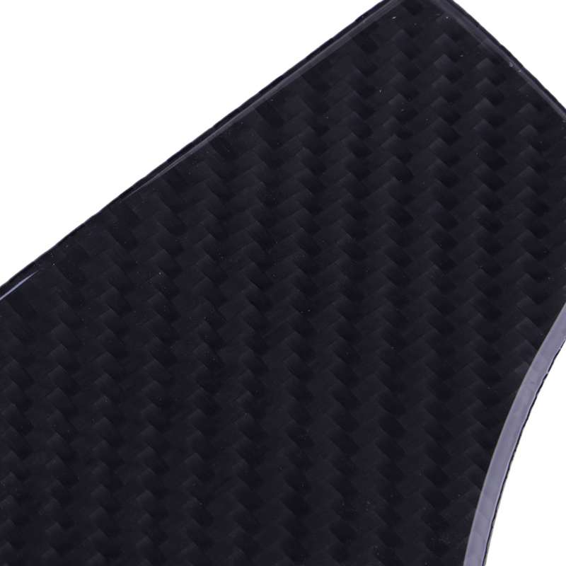 Carbon Fiber Left Side Dashboard Panel Trim Cover Decor Fit For Tesla Model S