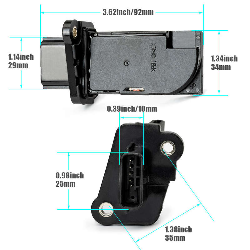 Mass Air Flow Sensor For Nissan Sentra Altima 1.8L 2.5L L4 2013-2015 22680-1MG0A