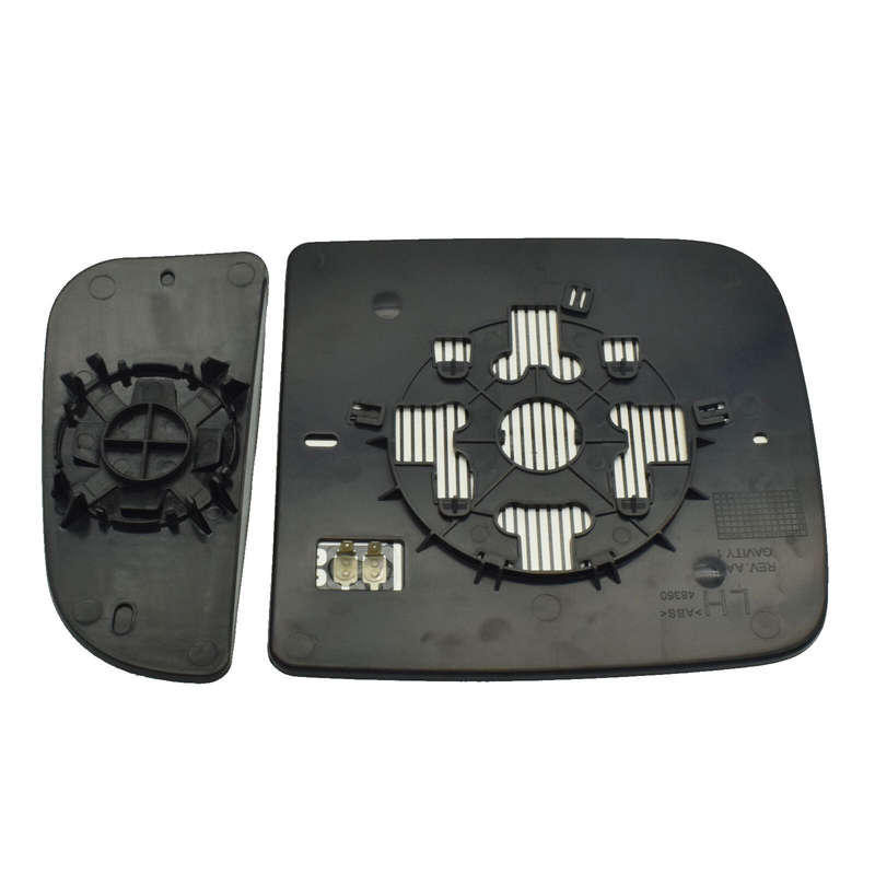 Left For Dodge RAM 1500 2500 2010-18 Wing Mirror Glass W/ Backing Heated Spotter