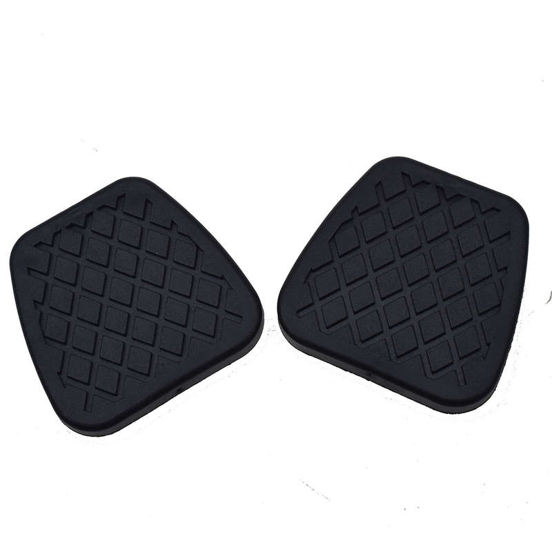 2PCS Brake Clutch Pedal Pad Rubber Cover 46545-SH3-000 For Honda Civic Acura TL