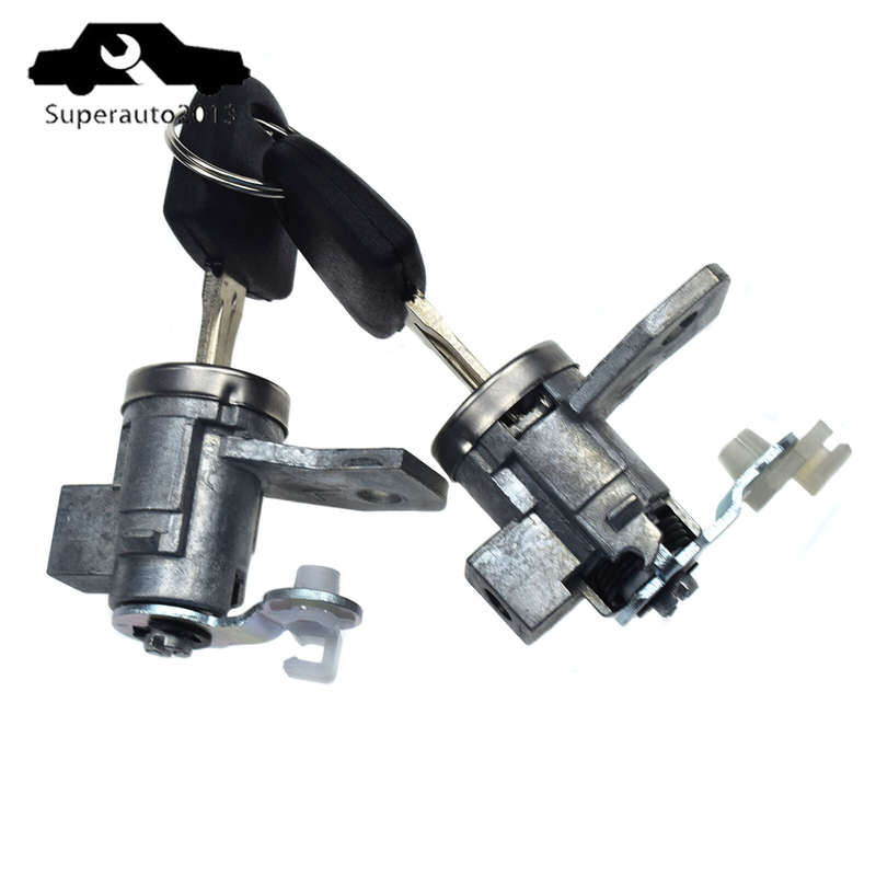 New Front Door Lock Cylinder W/ Keys For 2006-2012 Chevrolet Colorado GMC Hummer