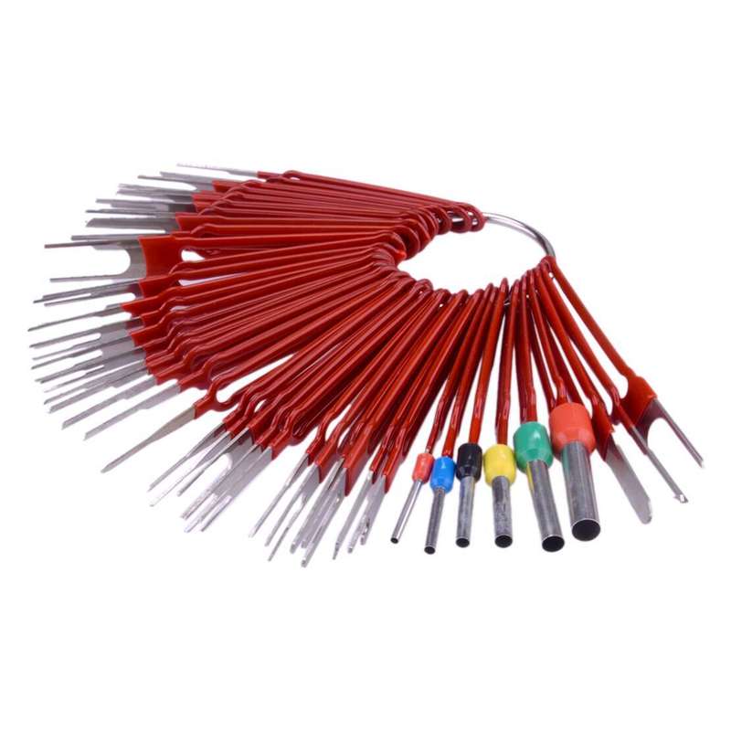 41Pc Wire Terminal Removal Tool Car Electrical Wiring Crimp Connector Pin Key it