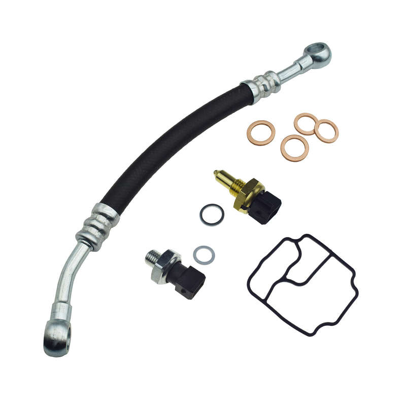 Engine Oil Filter Housing Gasket Kit For BMW E46 E39 E53 E85 325Ci 530i X3 X5 Z3
