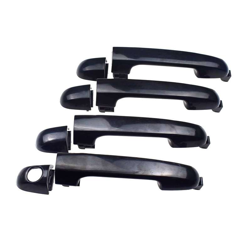 4PCS Outside Front Rear Left Right Door Handle 82651-1J000 For Hyundai i20 07-14