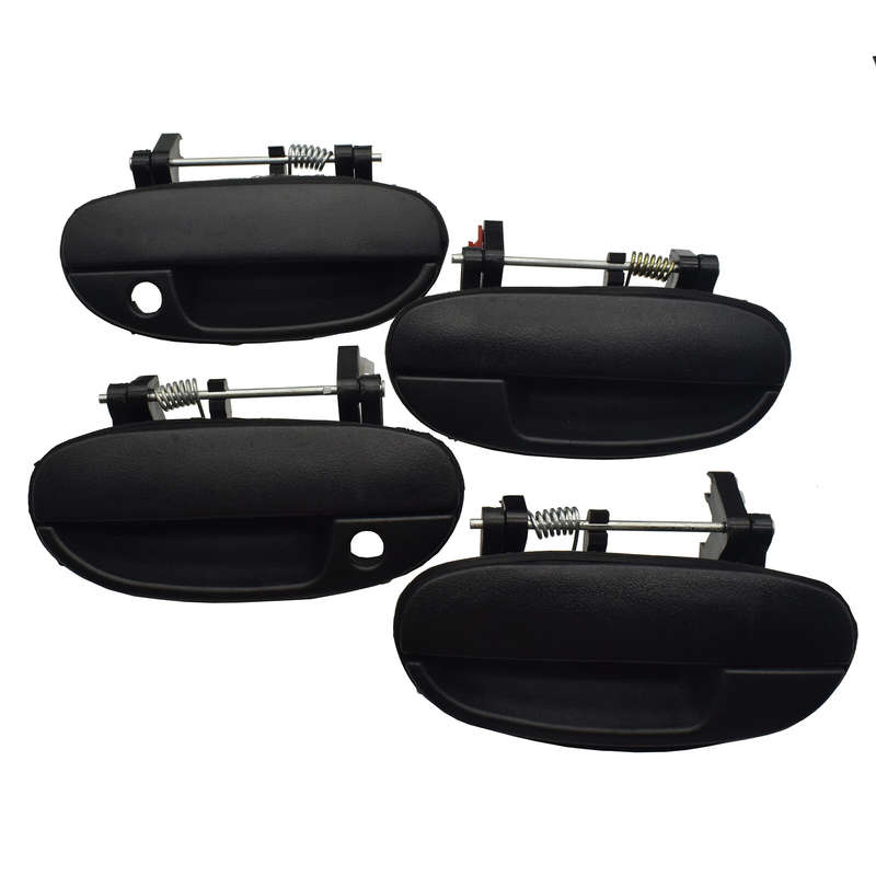 4Pcs Car Exterior Door Handle Front Rear Left Right For 1999-02 Daewoo Lanos NEW