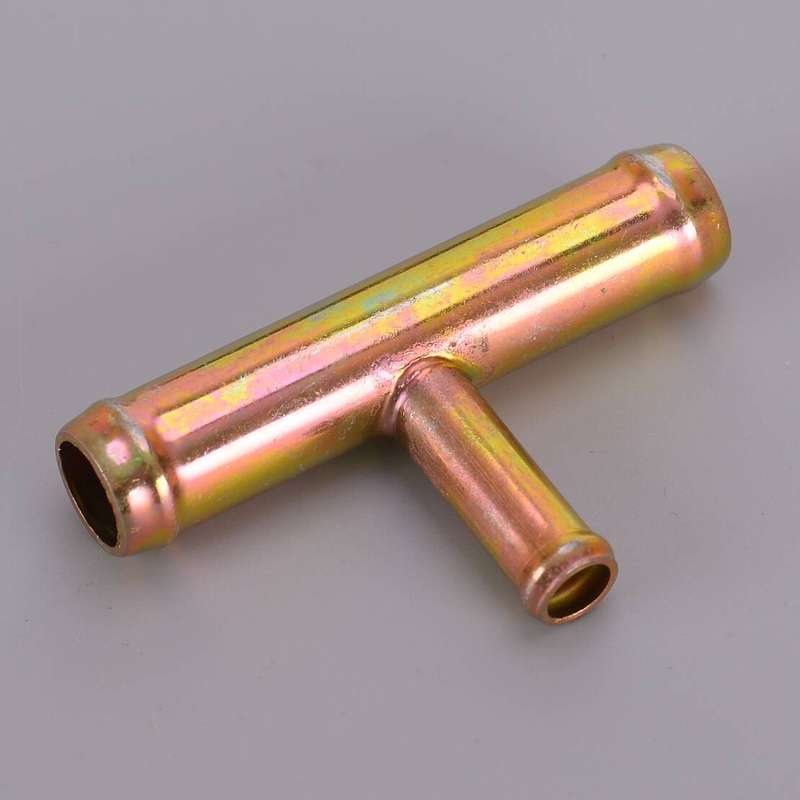 3/4x3/8 x 3/4" 19x10x19mm Car Heater Hose Tee Fitting Connector Adapter