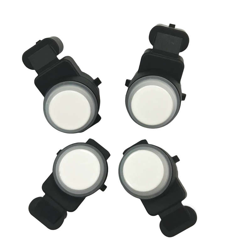 4PCS PDC white Parking sensor 66206935598 For BMW E81 E87 E90 E91 E92