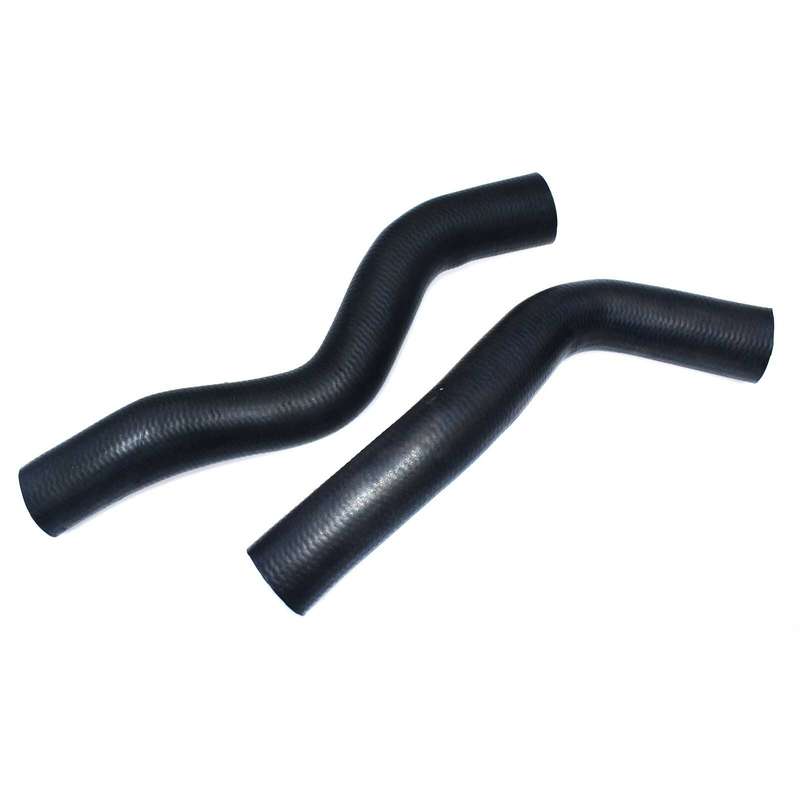 For 2001-2005 Honda Civic Upper & Lower Radiator Hoses Set 2PCS Molded Rubber