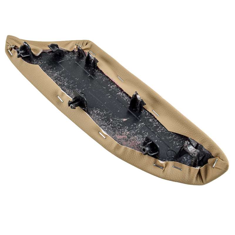 Leather Rear Right Door Panel Armrest Cover Beige Tan Fit For Honda Accord 08-12