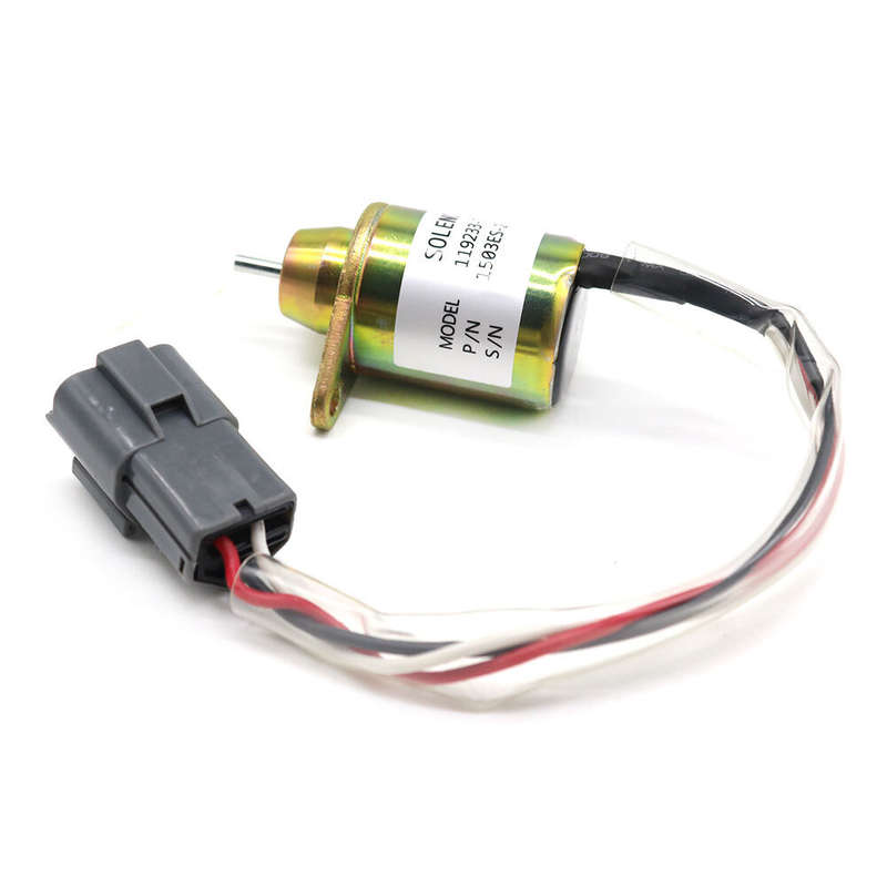 Fuel Shutoff Solenoid 119233-77932 For Yanmar Engine 3TNV88 3TNE84 4TNE88 4TNE84