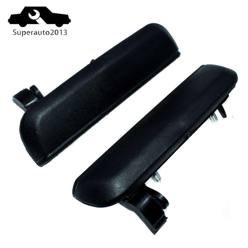 2PCS Outside Rear Left & Right Door Handle For Toyota 1995-98 Tercel 96-98 Paseo