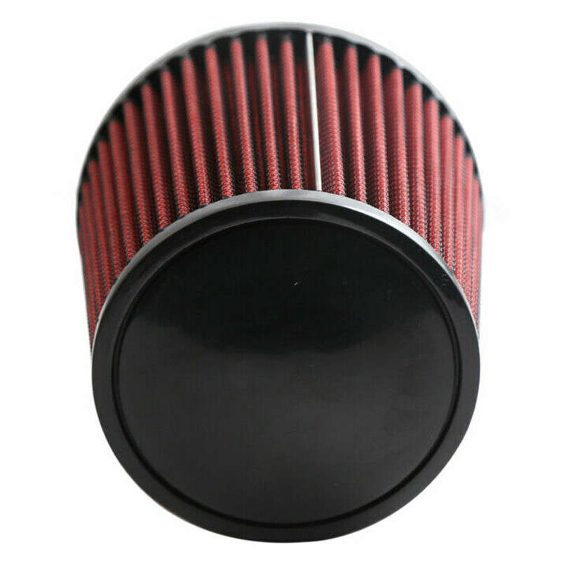 Red 4"100mm Performance High Flow Inlet Cold Air Intake Cone Dry Air Filter jk