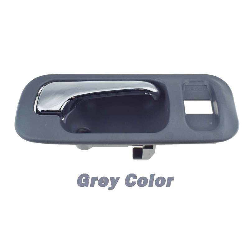 Right RH Inside Inner Door Handle Grey Gray CHROME for 1997-2001 Honda CRV New