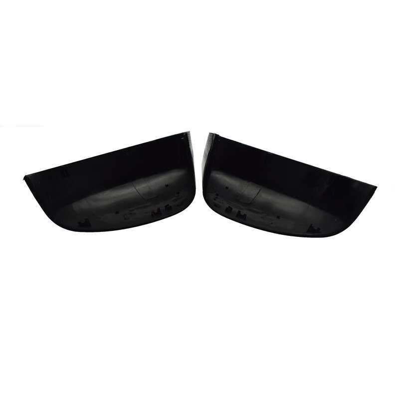 Left Right Side Black Rear View Mirror Cover Cap For Ford Focus MK2 MK3