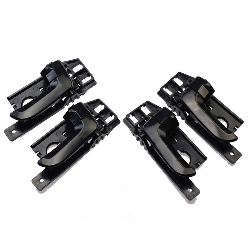 4PCS Left & Right Side Interior Door Handle Black For Kia Sportage 2005-10 New