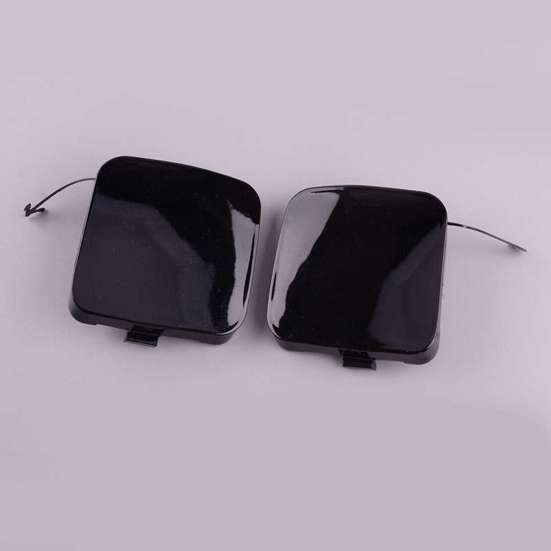 Front L & R Bumper Tow Hook Eye Cover Cap Fit for Toyota RAV4 2009-2012