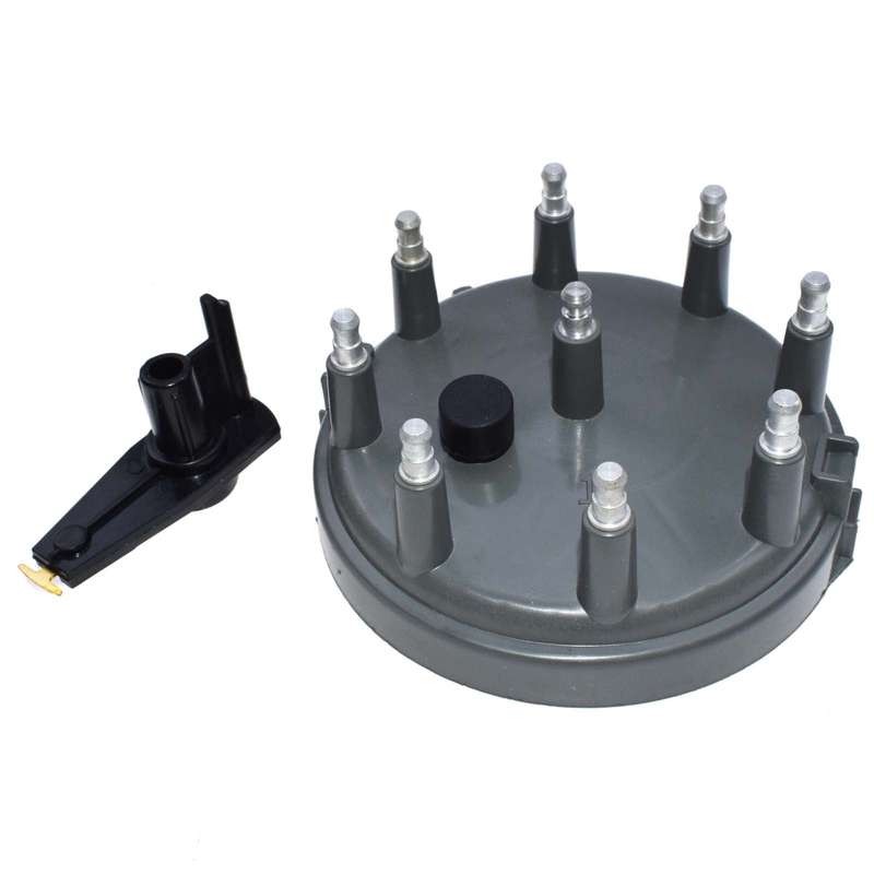 New Distributor Cap & Rotor For FORD MERCURY LINCOLN 76-96 5.0L 6.6L 5.8L 8233