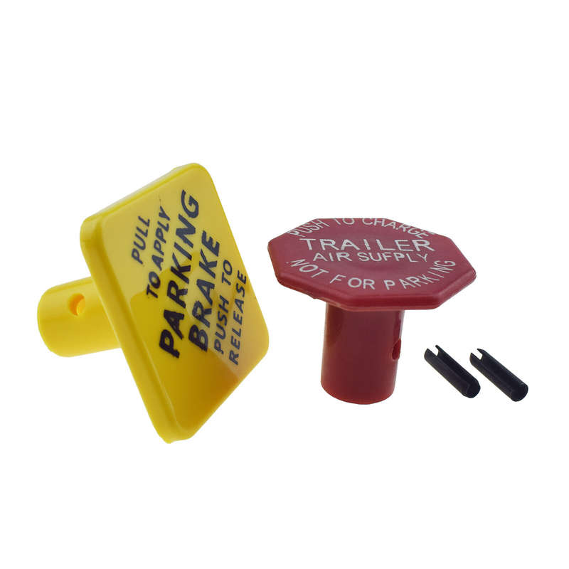 Parking Brake Valve W/Trailer Air Supply Knob Set 248433 290655 For Universal