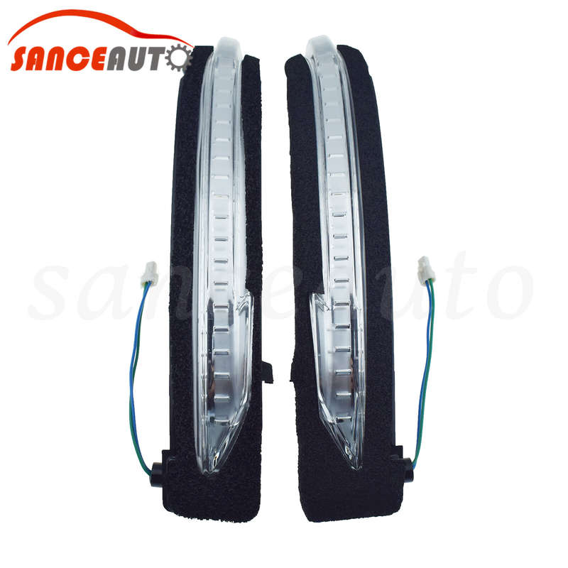 Rearview Mirror Turn Signal Light For Nissan X-trail Rogue Qashqai Murano 14-20