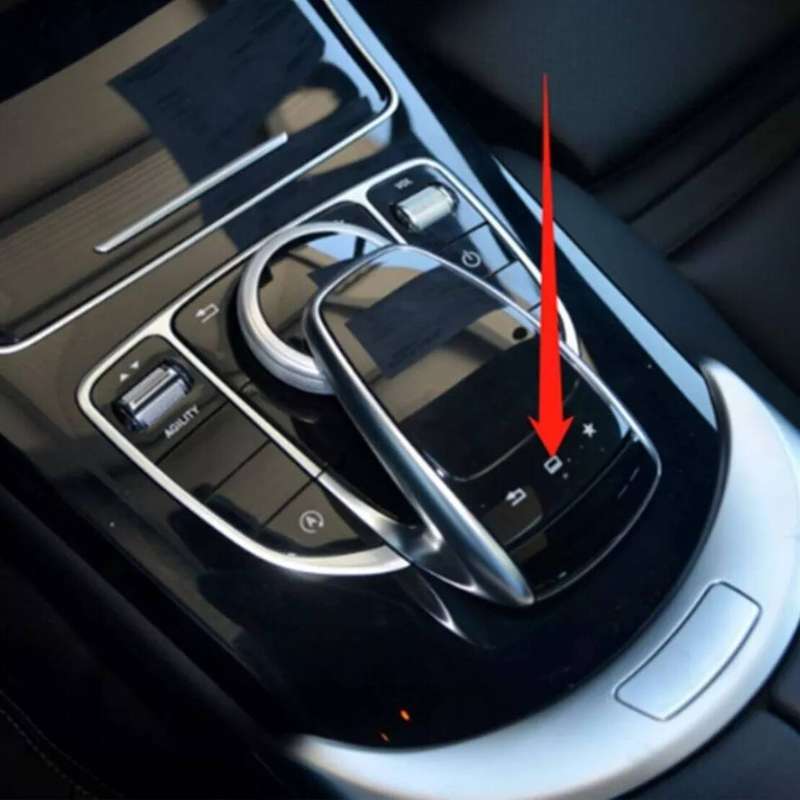 Car Center Controller Touchpad Cover Cap fit for Benz W205 W253 2015-2021