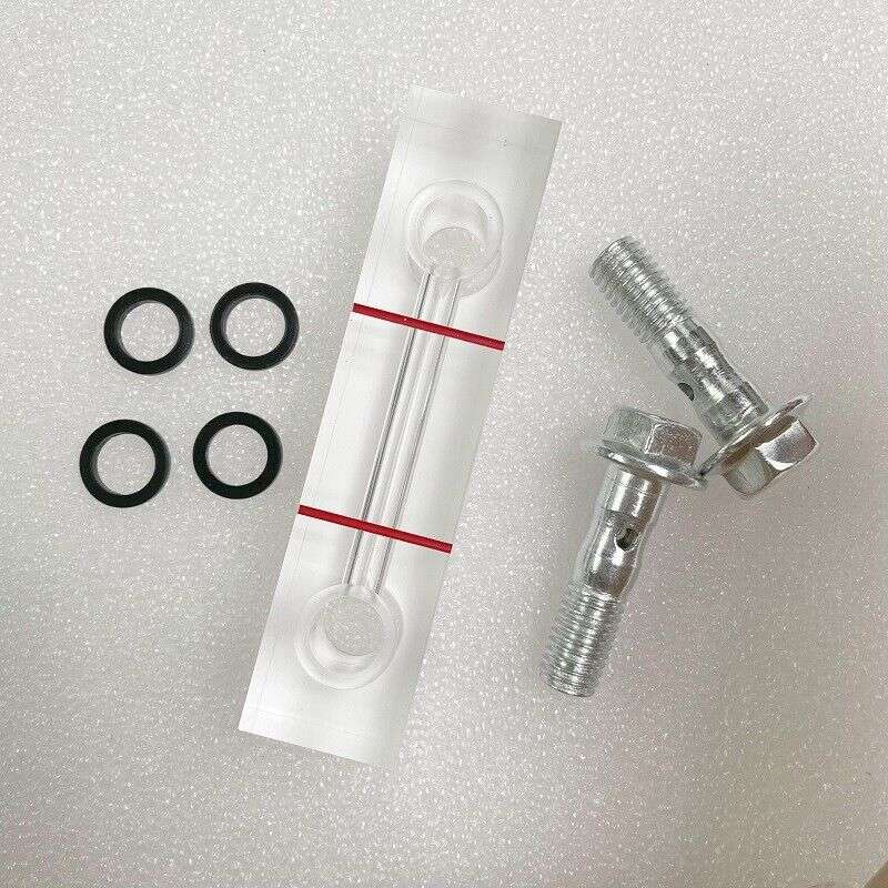 1PC New 40-200mm with Seal Screw Air Compressor Oil Level Gauge Indicator Mirror
