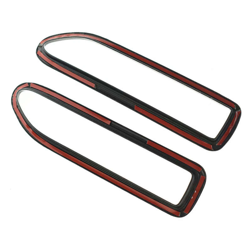 Carbon Fiber ABS Dashboard Air Vent Outlet Cover Trim Fit For Hyundai Sonata