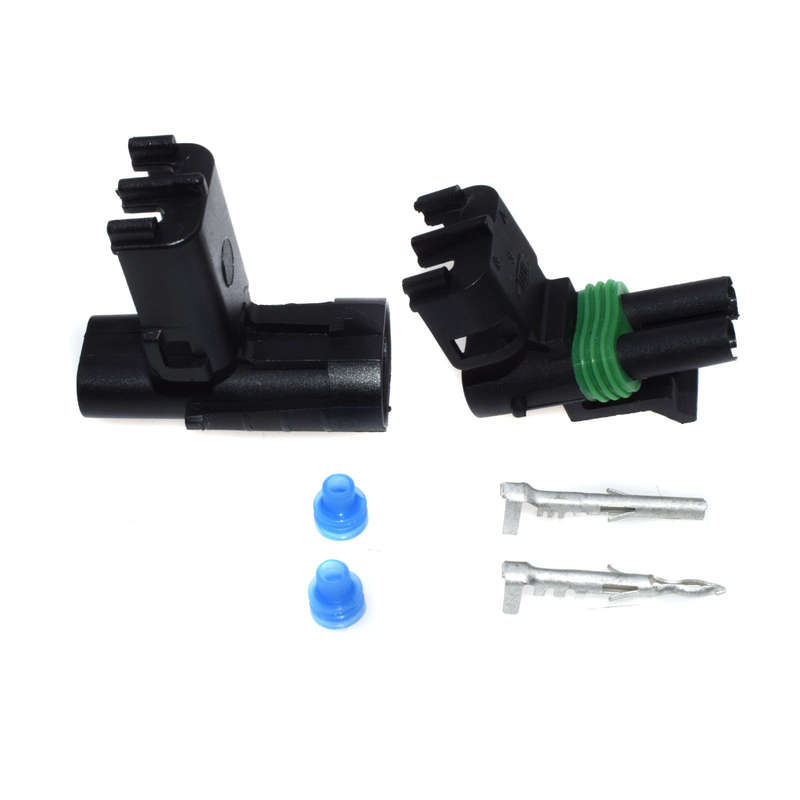 New 2 Way / Pin Male & Female Sealed Connector Kit 12015792, 12010973